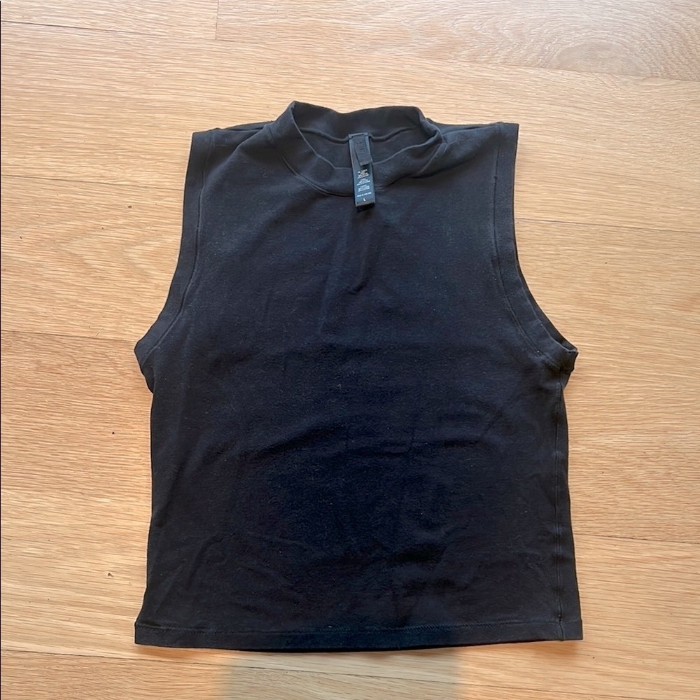 Black Sleeveless Top